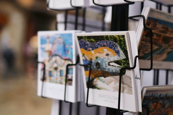 Barcelona post cards Souvenirs